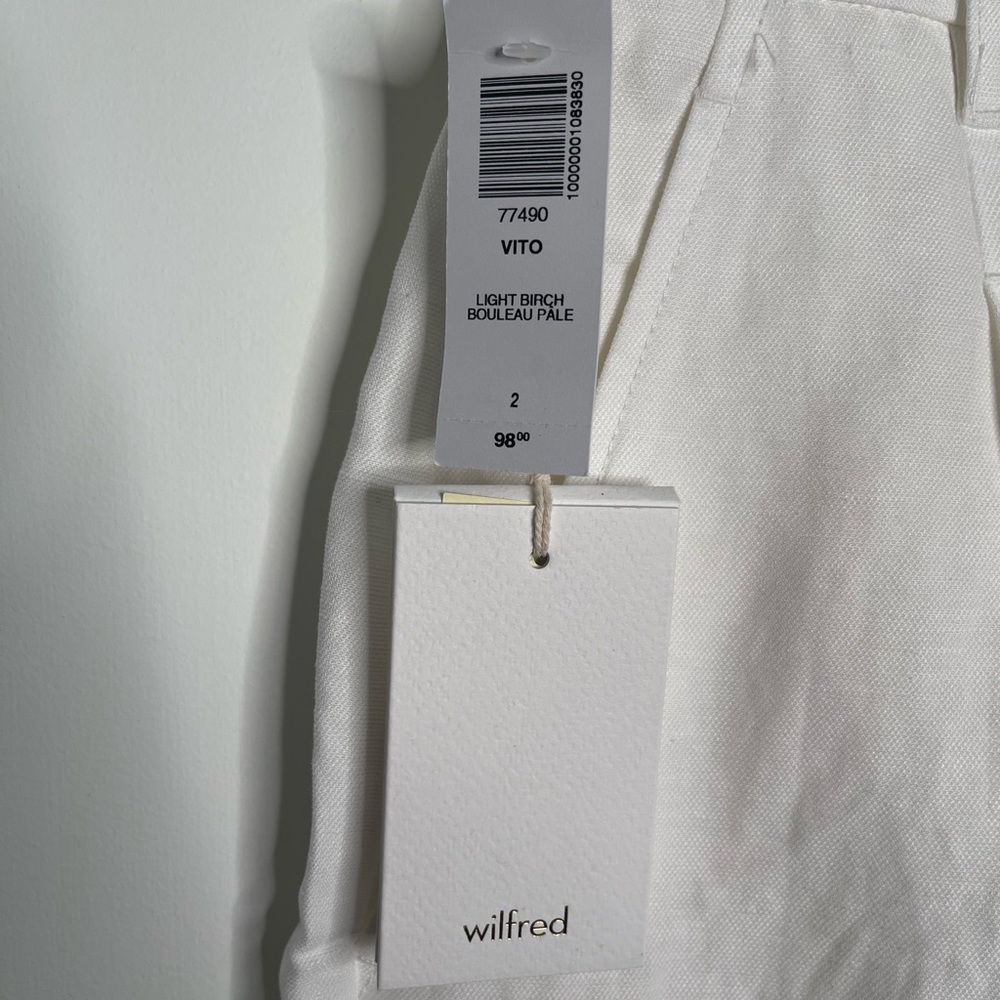 Wilfred Vito Linen Shorts size 2 - Picture 6 of 10